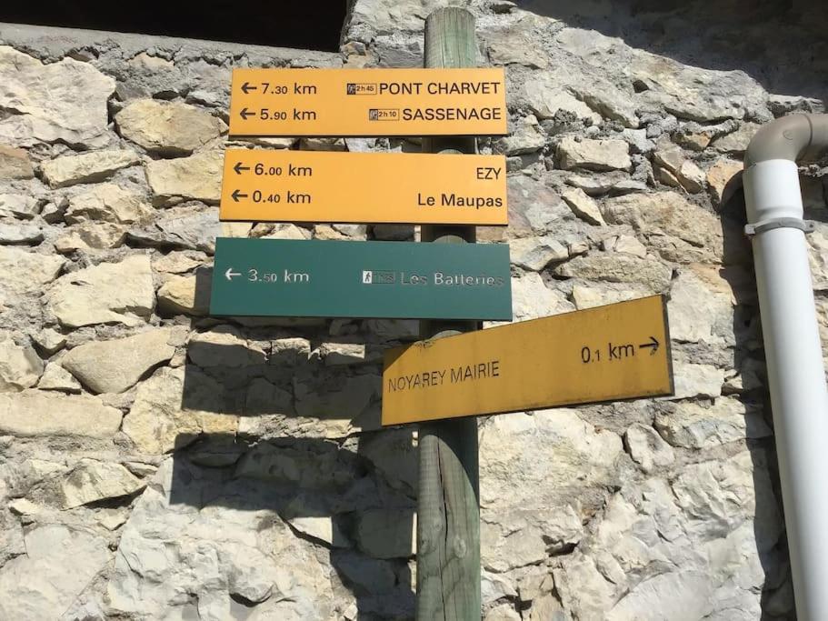 La Dent Du Loup A La Campagne, Proche De Grenoble Villa Noyarey Ngoại thất bức ảnh